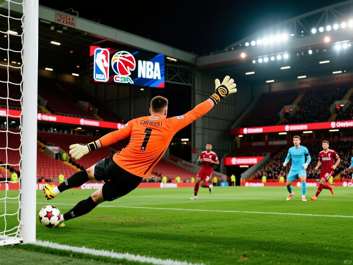 利物浦门将神勇扑点，扼杀对手进攻  第4张