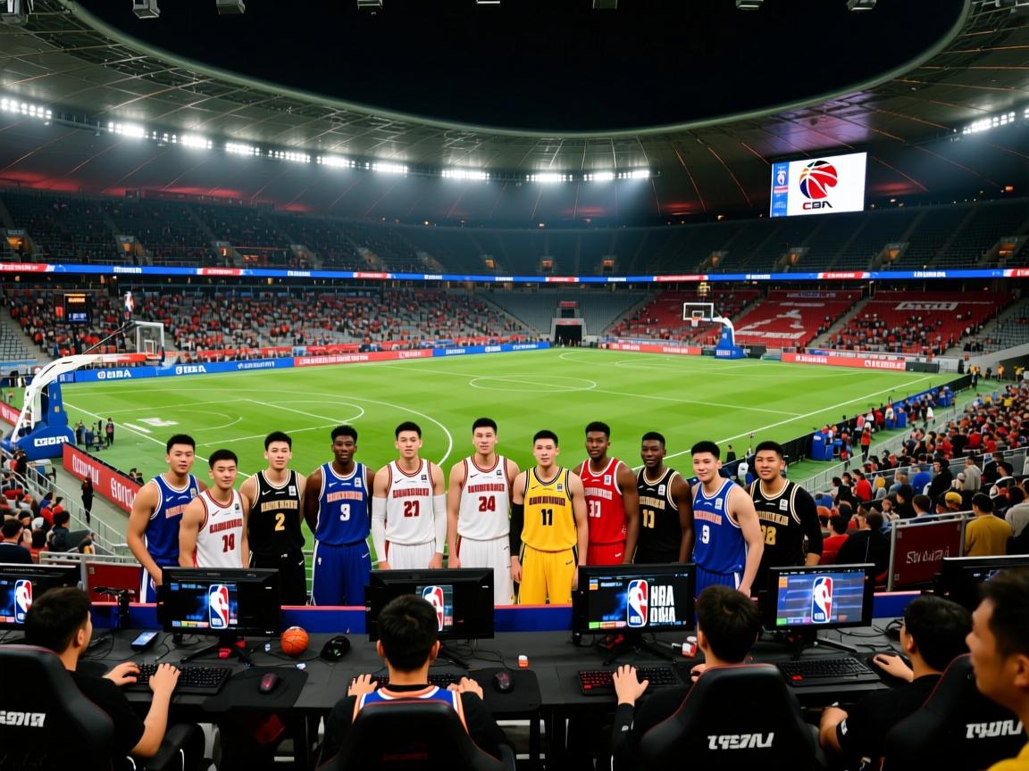 世界著名篮球队云集慕尼黑体育场  第2张