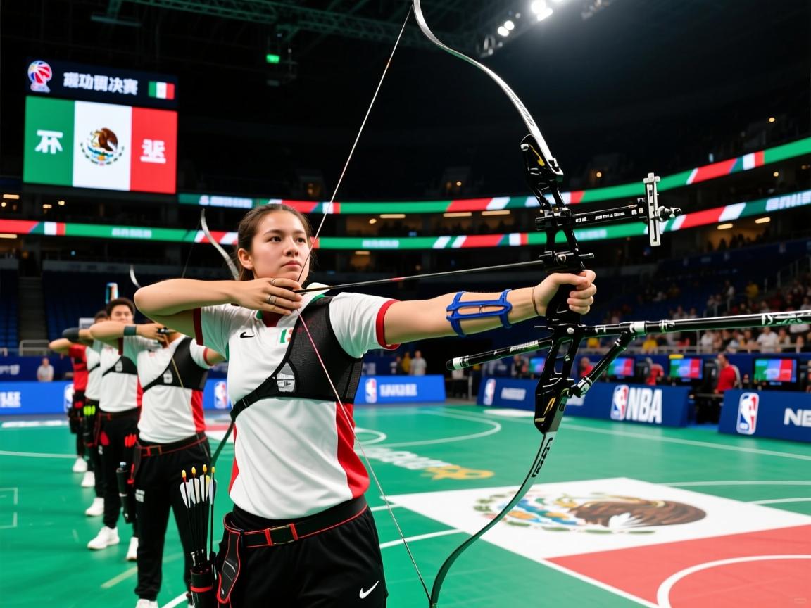 墨西哥射箭队成功晋级半决赛