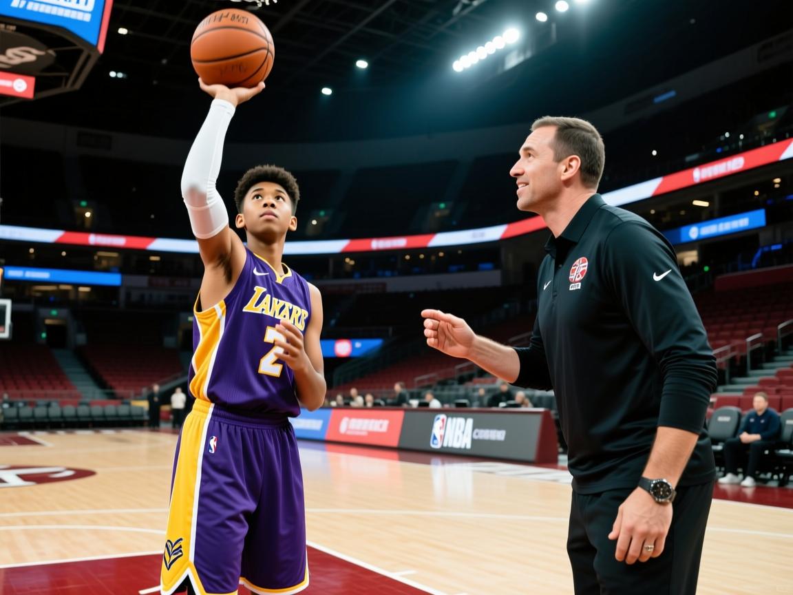 17岁的科比参加快船试训，命中率100百，左手无差别三分跳投惊呆训练师！